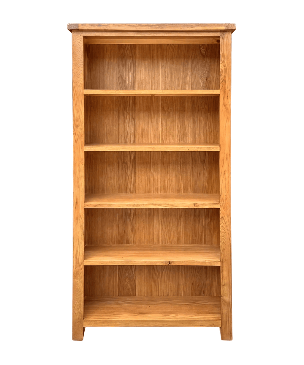 Kensington Oak Bookcase - 1800x900