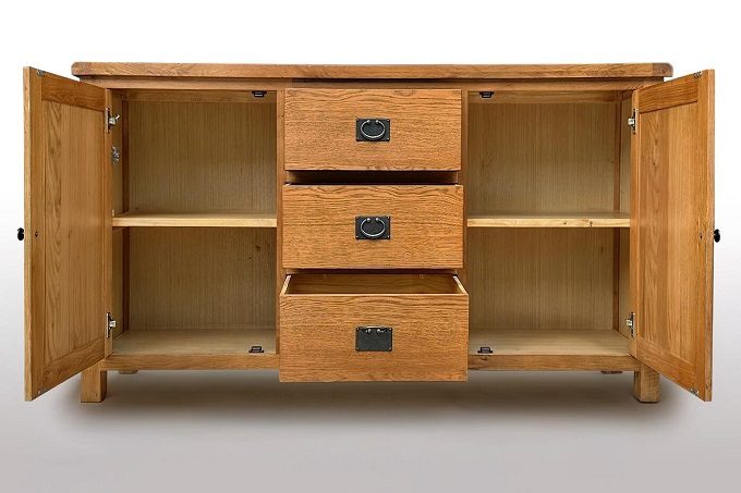 Kensington Oak Buffet Table - 1800mm