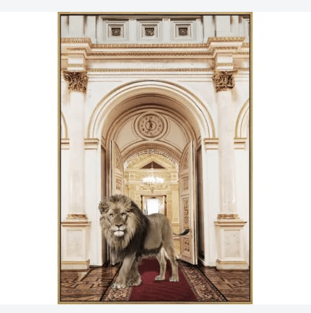 King of the Castle Canvas Wall Art