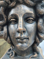 Large Medusa Head Statue - Indoor/Outdoor