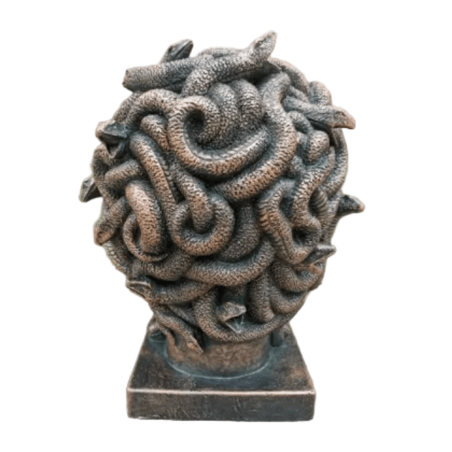 Large Medusa Head Statue - Indoor/Outdoor