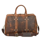 Leather Duffle Bag - The Voyager