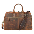Leather Duffle Bag - The Voyager