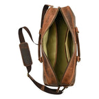 Leather Duffle Bag - The Voyager