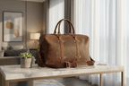 Leather Duffle Bag - The Voyager