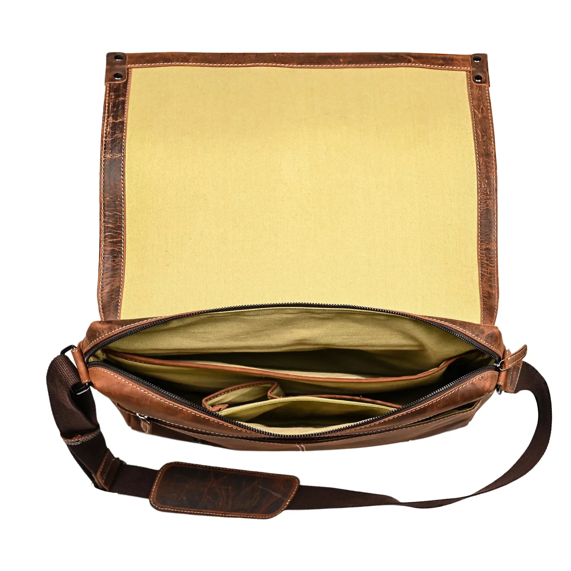 Leather Laptop Bag - The Fieldman at Online8 Furniture Auckland NZ
