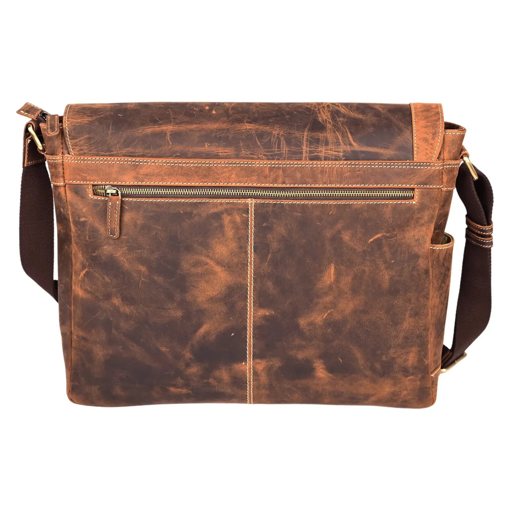Leather Laptop Bag - The Ironclad at Online8 Furniture Auckland NZ