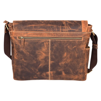 Leather Laptop Bag - The Ironclad at Online8 Furniture Auckland NZ
