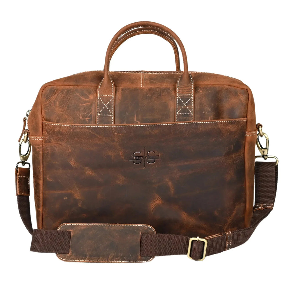Leather Laptop Bag - The Kauri at Online8 Furniture Auckland NZ