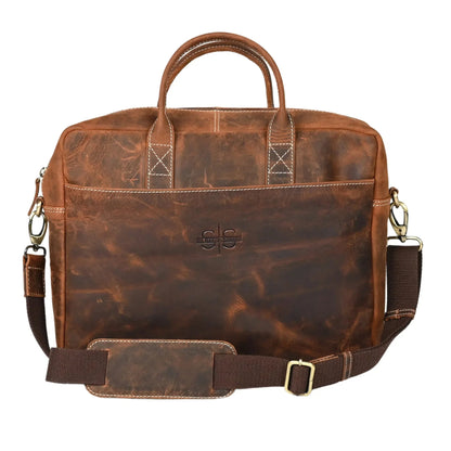 Leather Laptop Bag - The Kauri at Online8 Furniture Auckland NZ