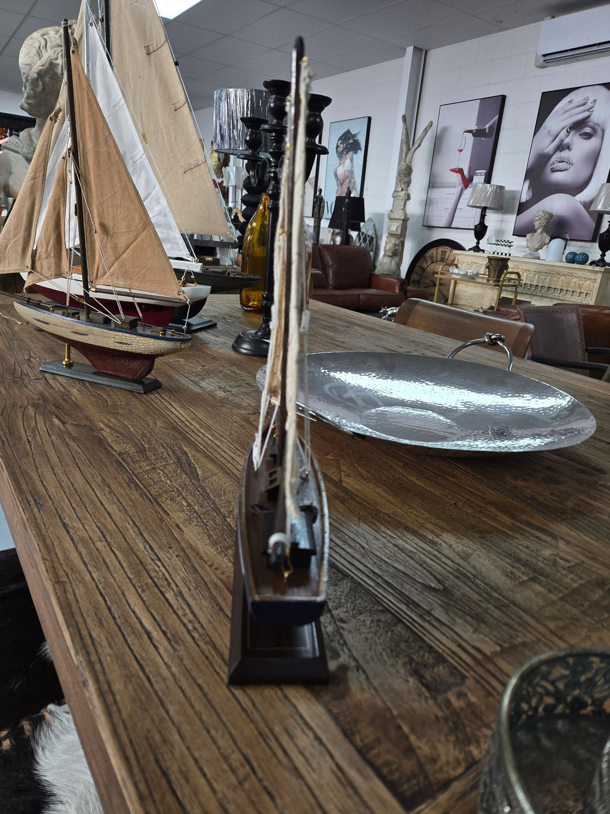 Liberty Wooden Yacht Model