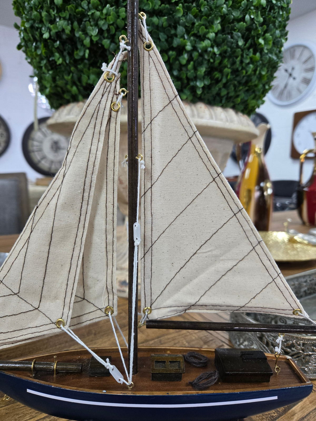Liberty Wooden Yacht Model