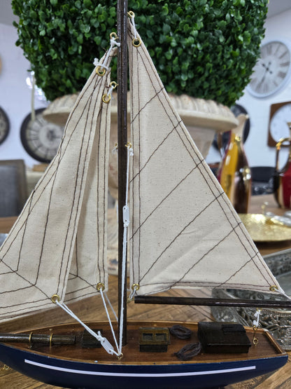 Liberty Wooden Yacht Model