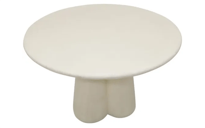 Lima Rendered Round Dining Table at Online8 Furniture Auckland NZ