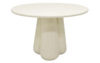 Lima Rendered Round Dining Table at Online8 Furniture Auckland NZ