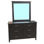 Loft Bedroom Suite - 6 Piece - Black