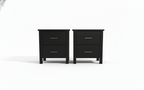 Loft Bedroom Suite - 6 Piece - Black