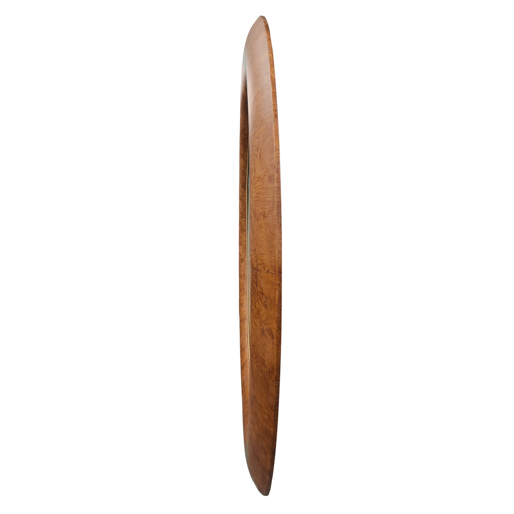 Lombardia Large Framed Round Wall Mirror - 1520mm