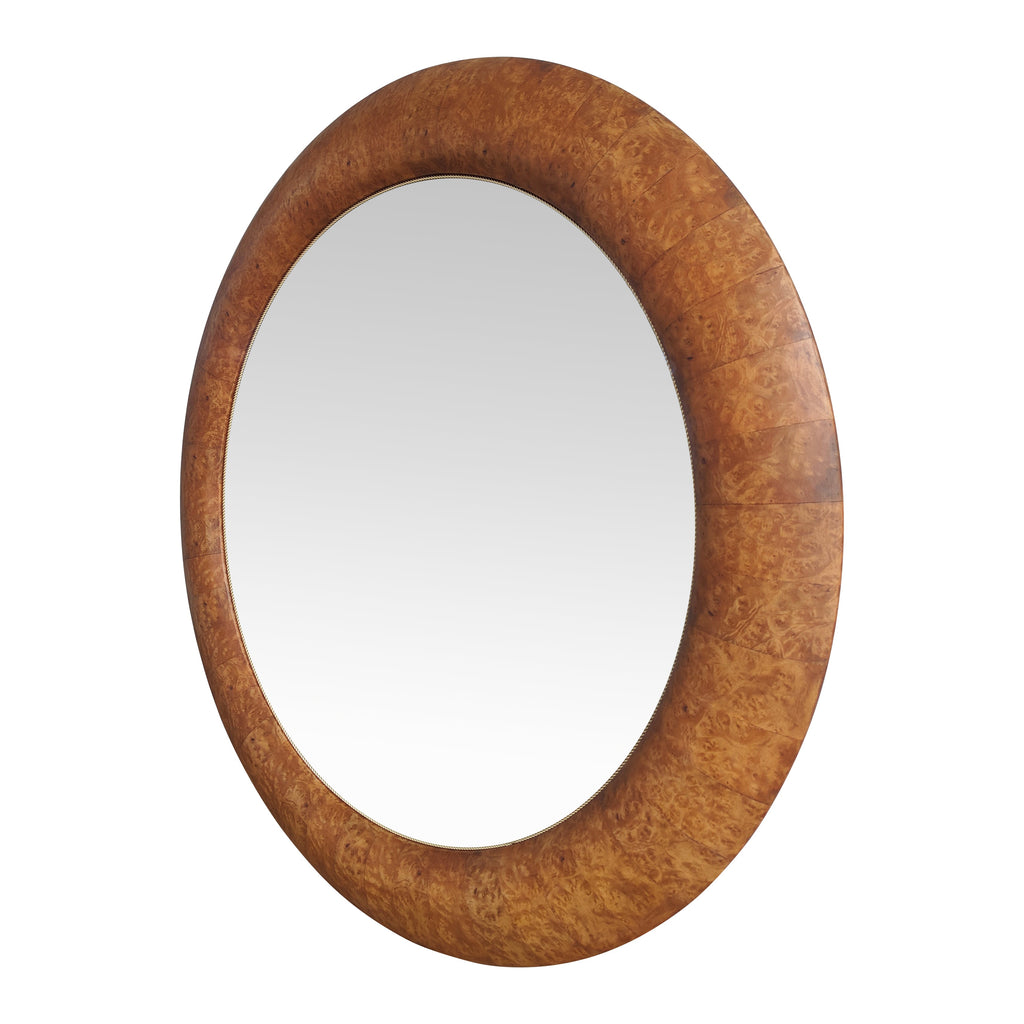 Lombardia Large Framed Round Wall Mirror - 1520mm