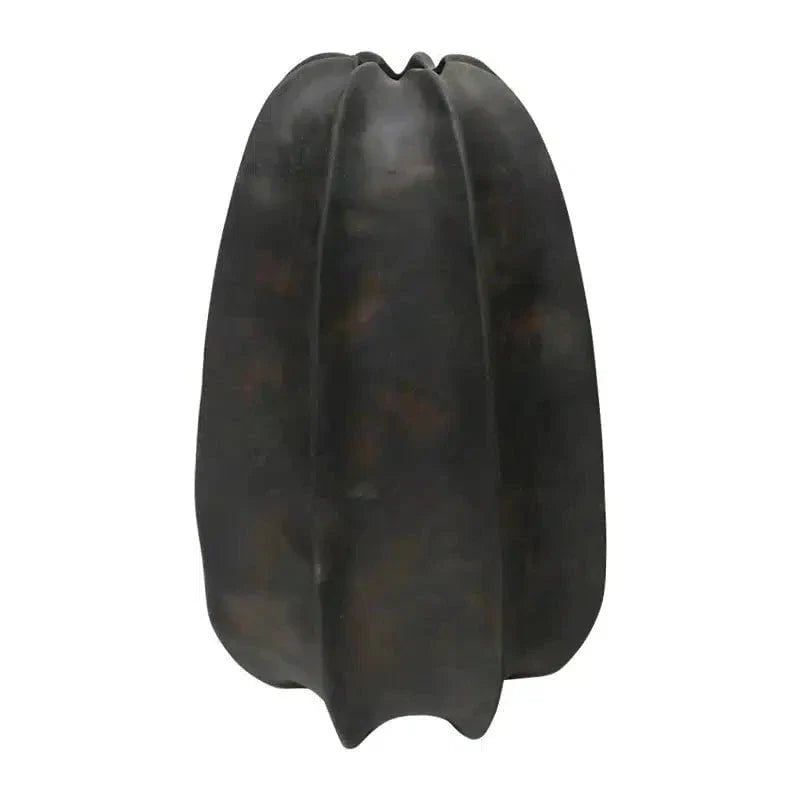 Luca Ceramic Vessel 42cm - Black
