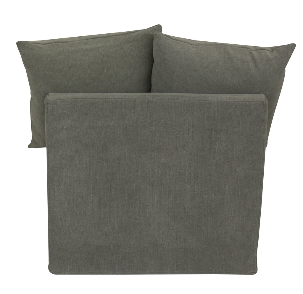 Lucca Modular Slipcover Lounge Suite - Olive