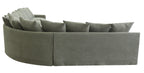 Lucca Modular Slipcover Lounge Suite - Olive