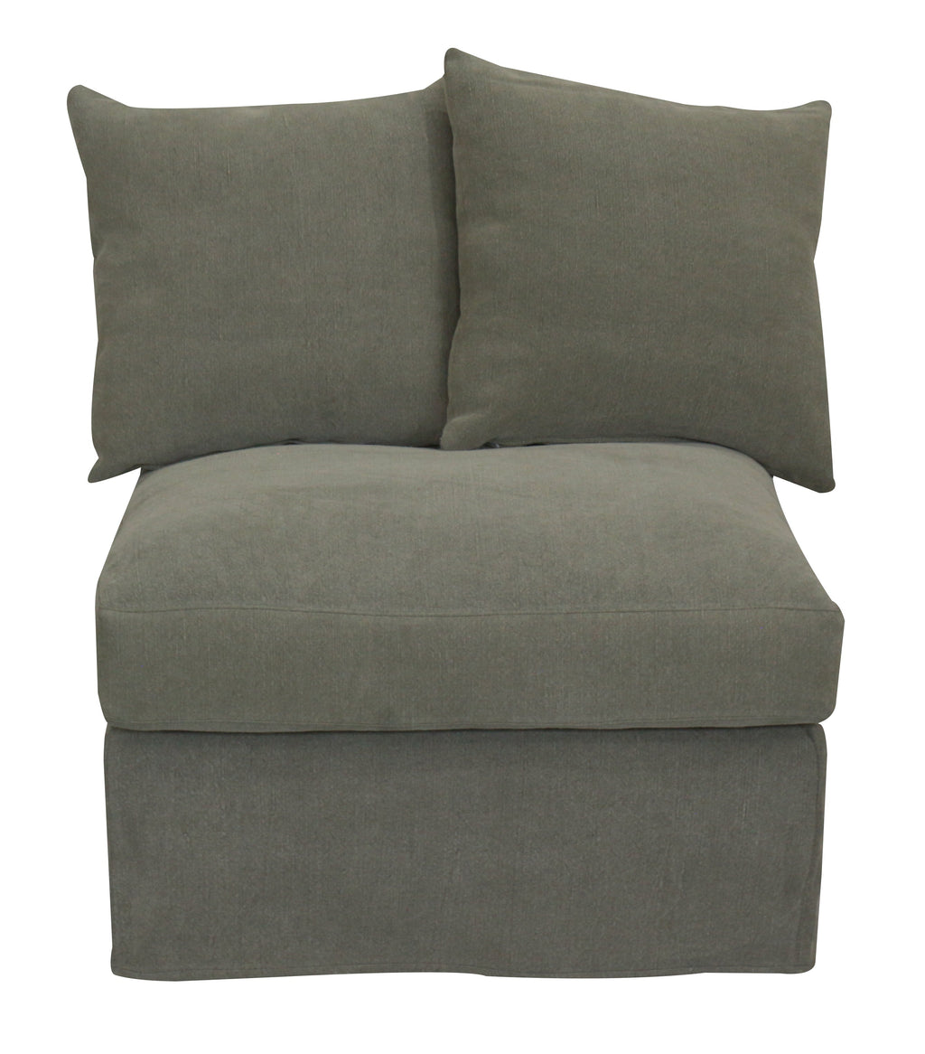 Lucca Modular Slipcover Lounge Suite - Olive