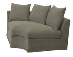 Lucca Modular Slipcover Lounge Suite - Olive