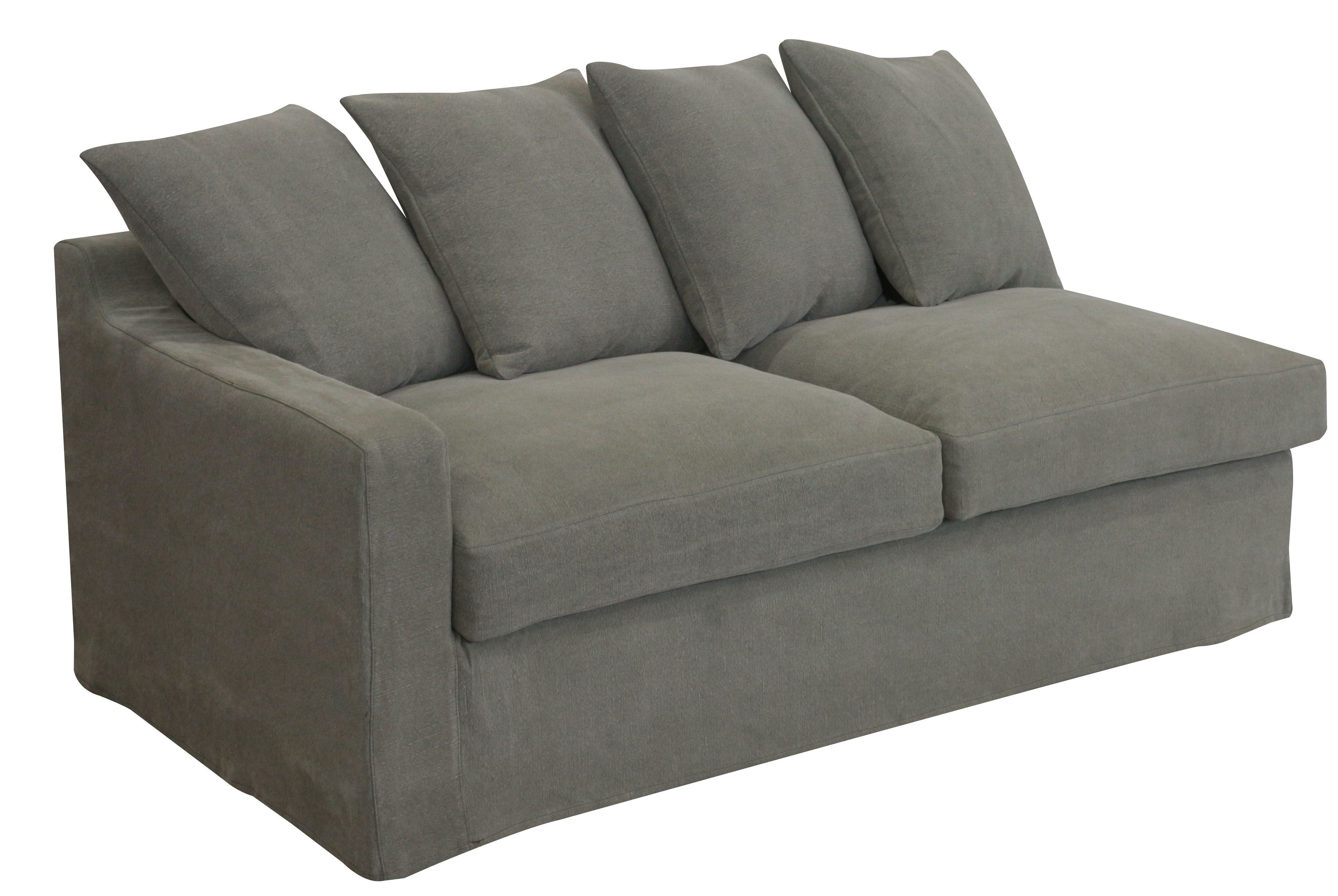 Lucca Modular Slipcover Lounge Suite - Olive