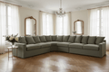 Lucca Modular Slipcover Lounge Suite - Olive