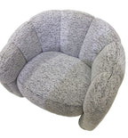 Luna Accent Chair - White & Black