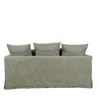 Luxe 2-Seater Slipcover Sofa | Forest Green