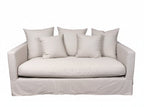 Luxe 2-Seat Slipcover Sofa | Sand