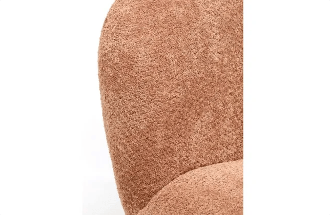 Maddie Casual Boucle Chair - Berry