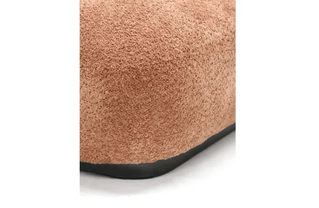 Maddie Casual Boucle Chair - Berry
