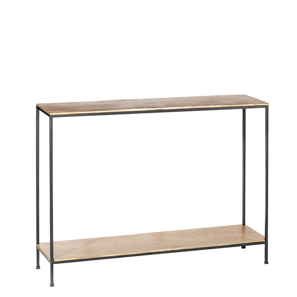 Madrid Aluminium and Iron Console Table at Online8 Furniture Auckland NZ