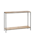 Madrid Aluminium and Iron Console Table at Online8 Furniture Auckland NZ