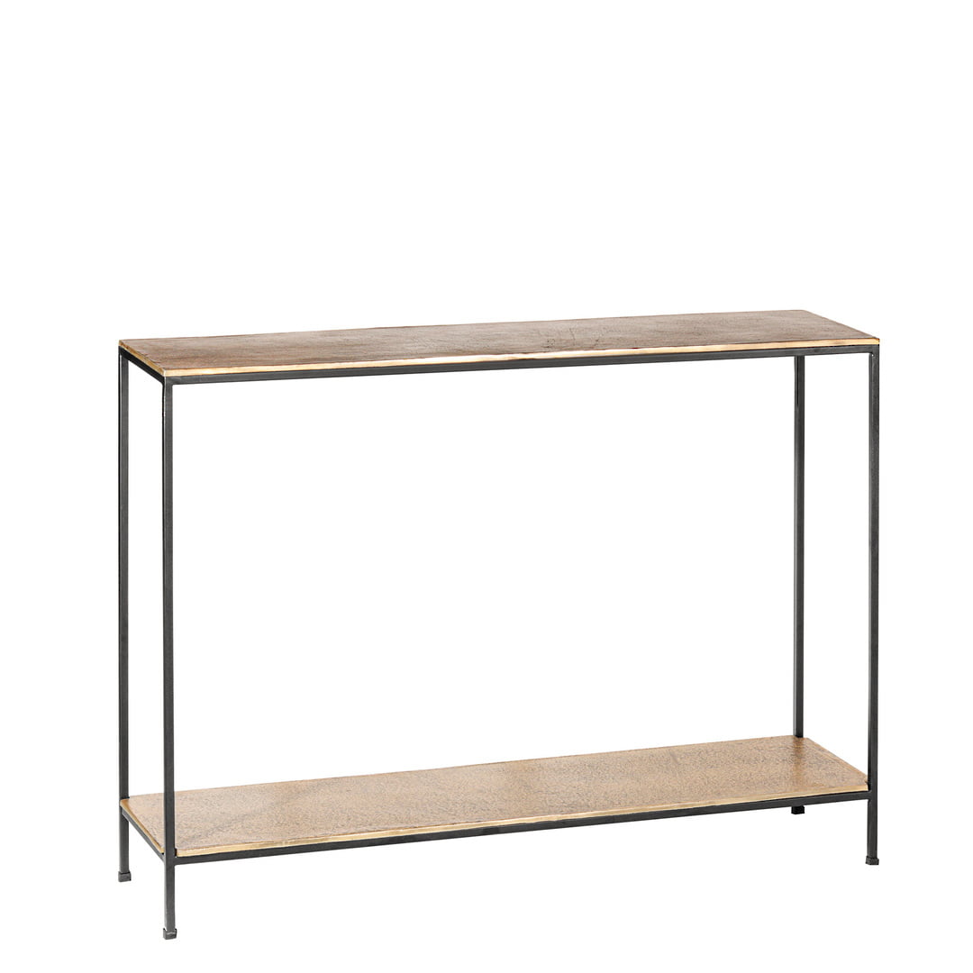 Madrid Aluminium and Iron Console Table at Online8 Furniture Auckland NZ