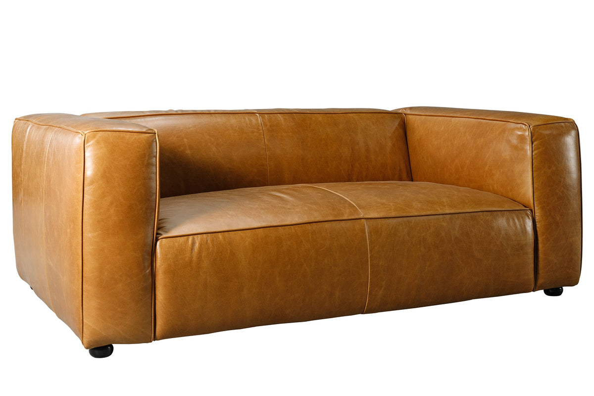 Manhattan 2 Seater Leather Sofa