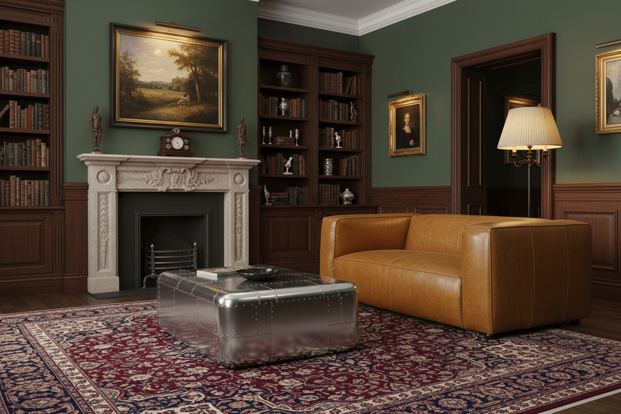 Manhattan 2 Seater Leather Sofa