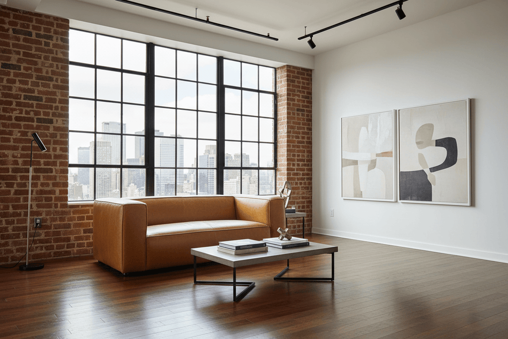Manhattan 2 Seater Leather Sofa