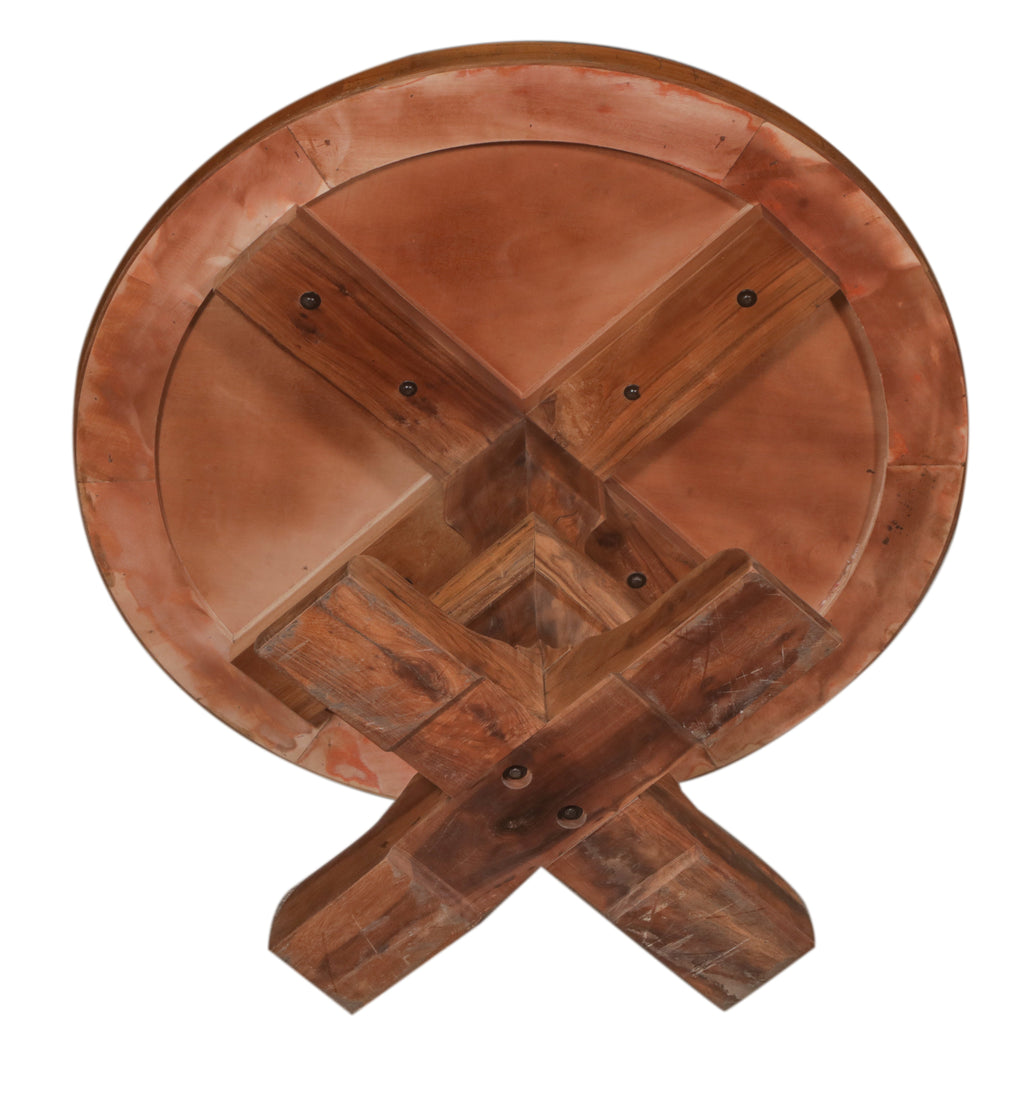 Manor Round Dining Table with Pedestal Base