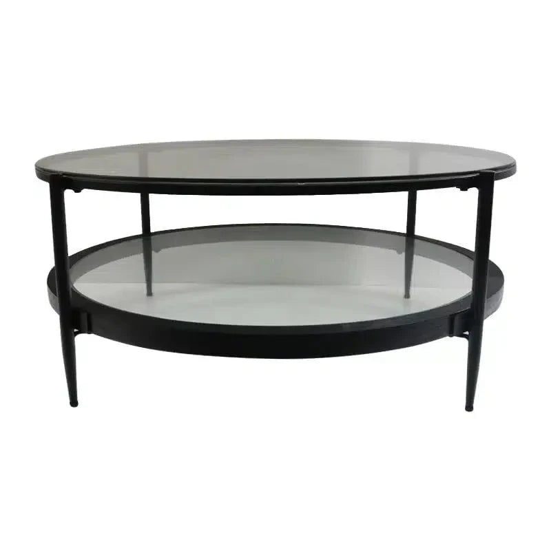 Marbella Round Coffee Table - Black