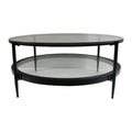 Marbella Round Coffee Table - Black