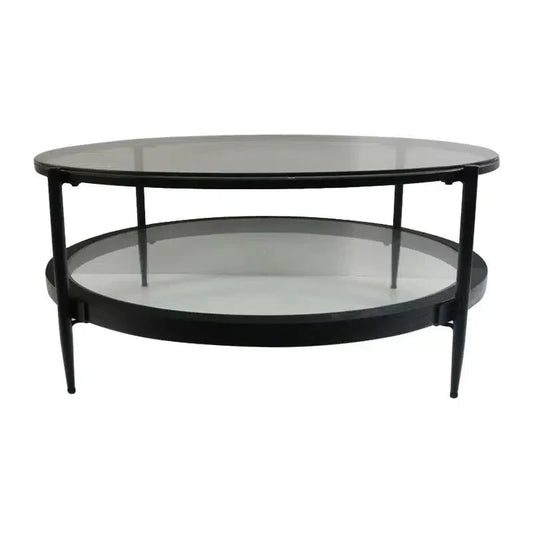 Marbella Round Coffee Table - Black