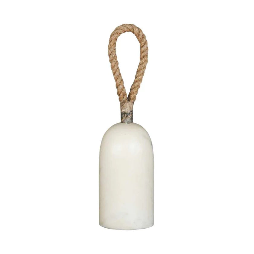 Marble with Rope Handle Door Stopper