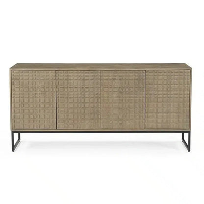 Max 4 Door Sideboard - Vintage Brown