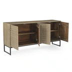 Max 4 Door Sideboard - Vintage Brown