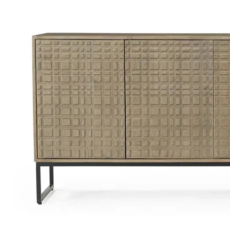 Max 4 Door Sideboard - Vintage Brown