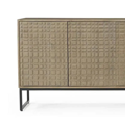 Max 4 Door Sideboard - Vintage Brown